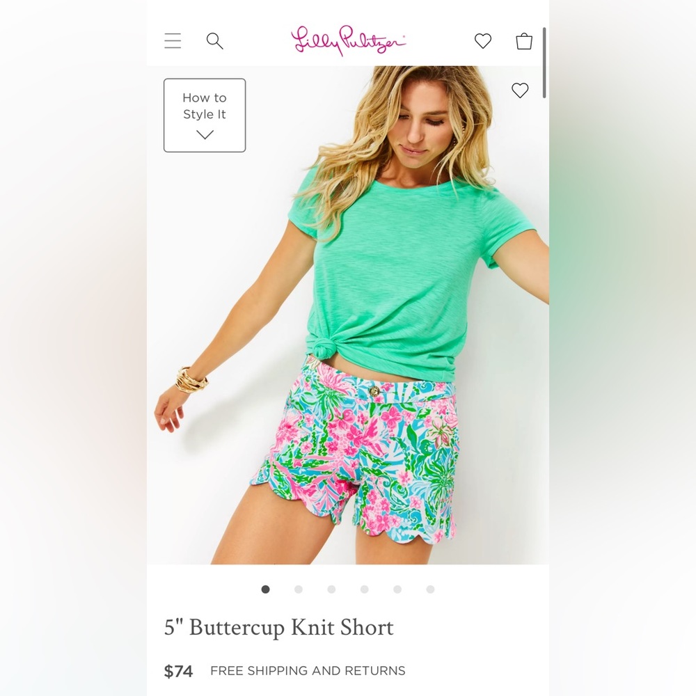 Lilly Pulitzer 5” Short